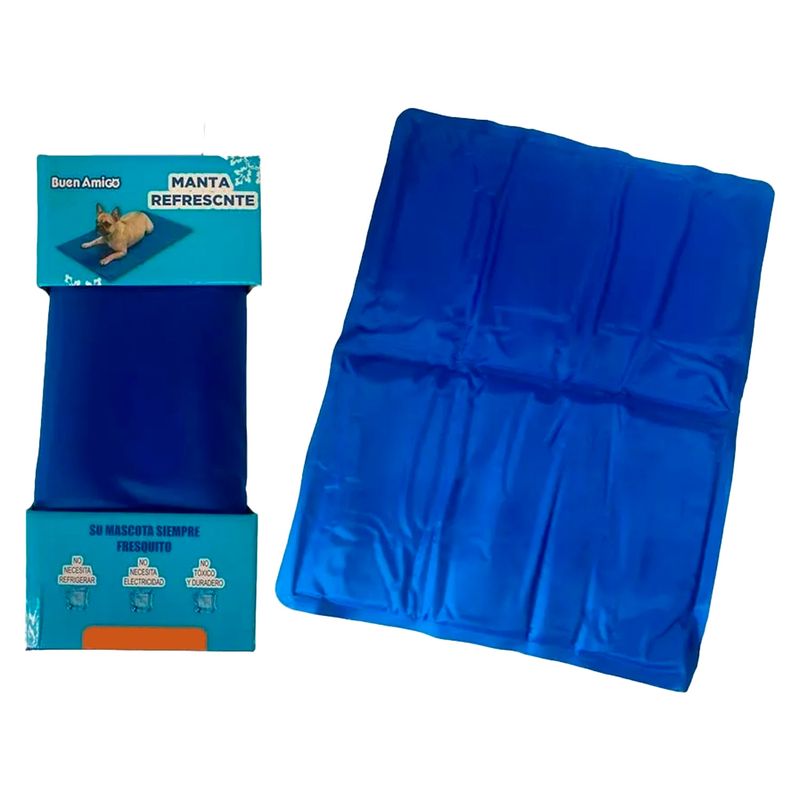 GENERICO - Manta Refrescante De Gel Frio Para Mascotas Talla Md 50x65cm