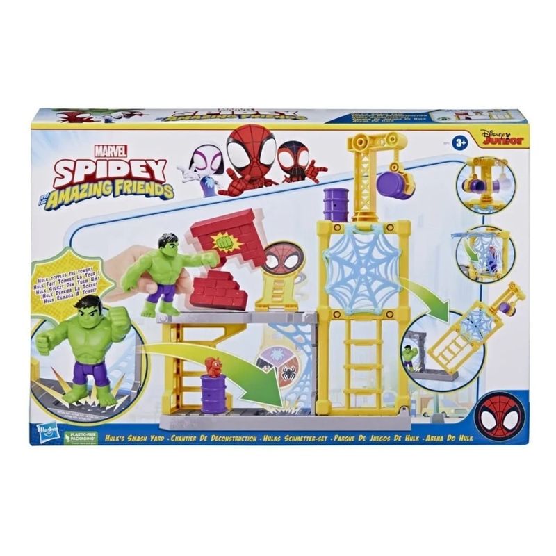 MARVEL - Spidey Amazing Set Hulk Deconstrucción