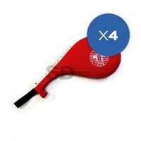 Pack 4x Paleta doble Artes marciales Taekwondo Karate