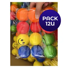 SDFIT - Pack 12u Mini Pelota Anti Stress
