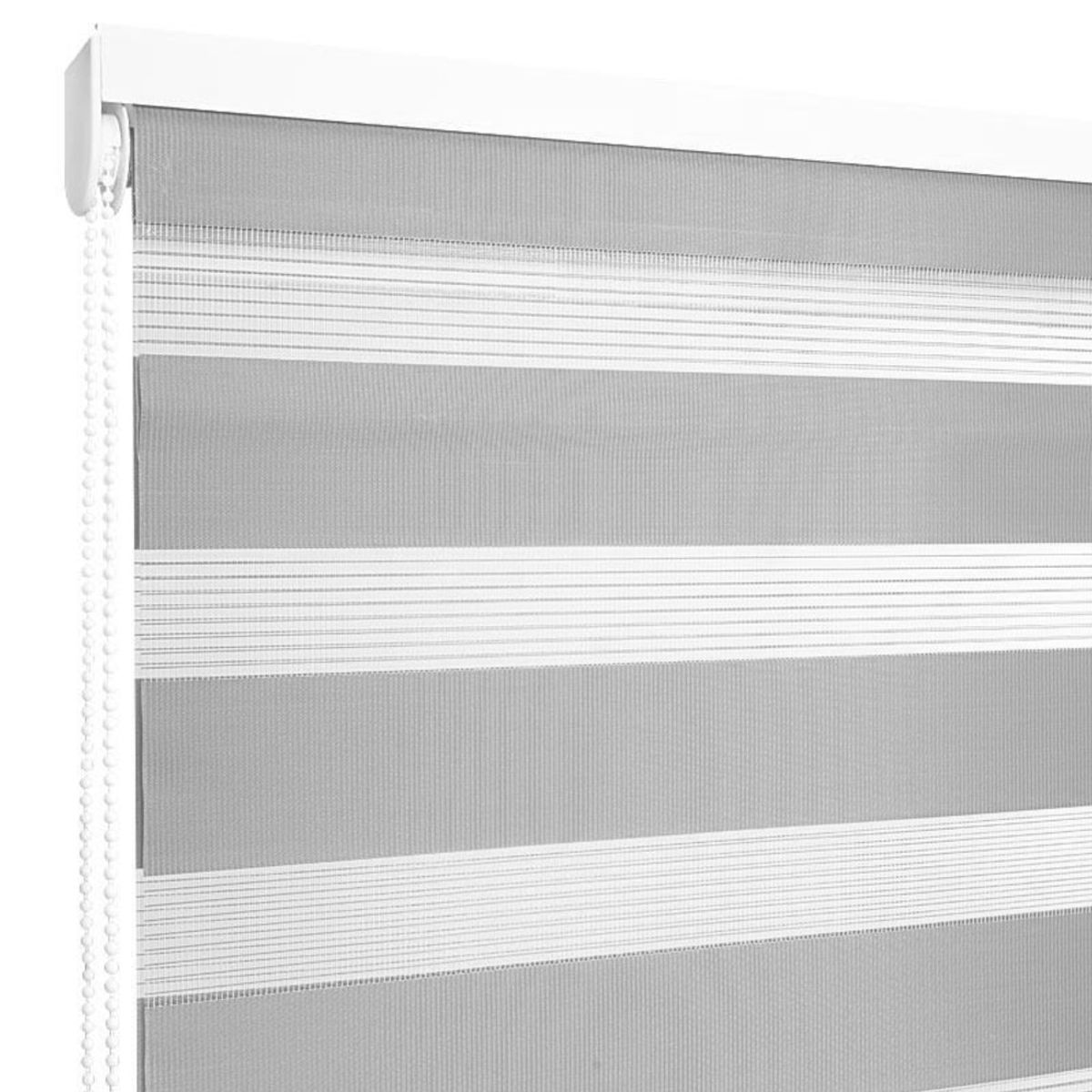 CHANTILLY - Cortina Duo 180 X 220 Cm Gris Plata CHANTILLY