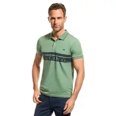 NEW MAN - Polera Polo Nicolas Marrón