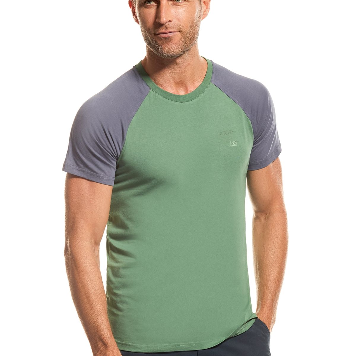 NEW MAN - Polera Teruel Forest Marrón New Man