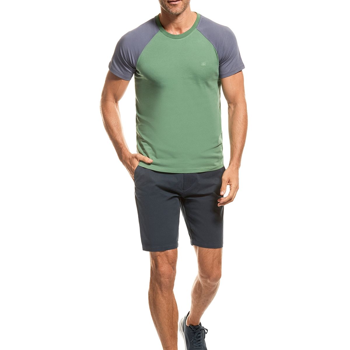 NEW MAN - Polera Teruel Forest Marrón New Man