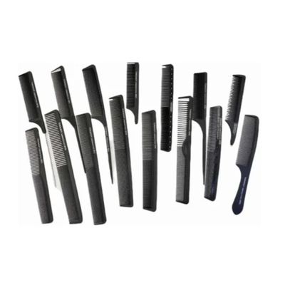 Imagen 2 del producto Set De 15 Peinetas Carbon Profesionales Peluquería O Barbería