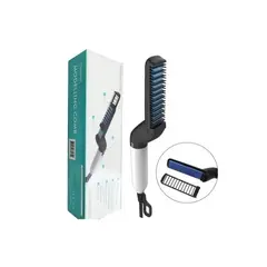 GENERICO - Cepillo Alisador Hombre Barba Alisadora Plancha Cabello Pelo