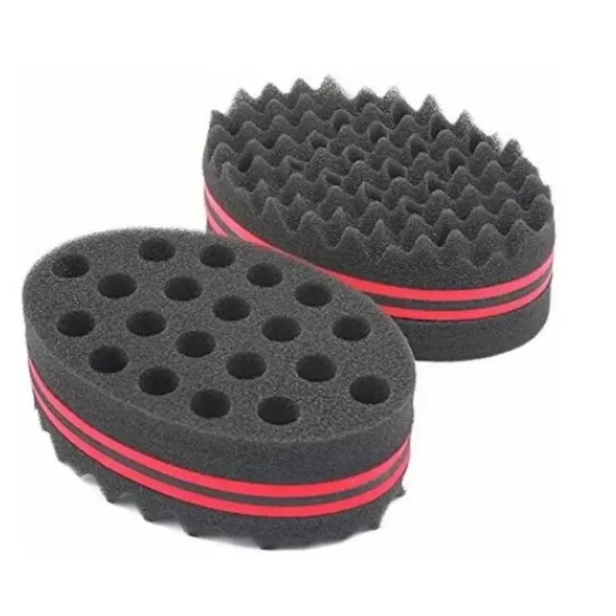 GENERICO - Esponja Giro Cepillo De Pelo Para Afrosrastas Barberia