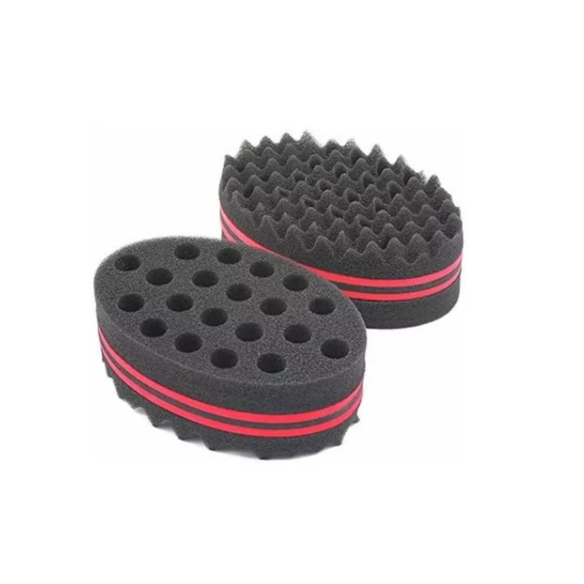 GENERICO - Esponja Giro Cepillo De Pelo Para Afrosrastas Barberia