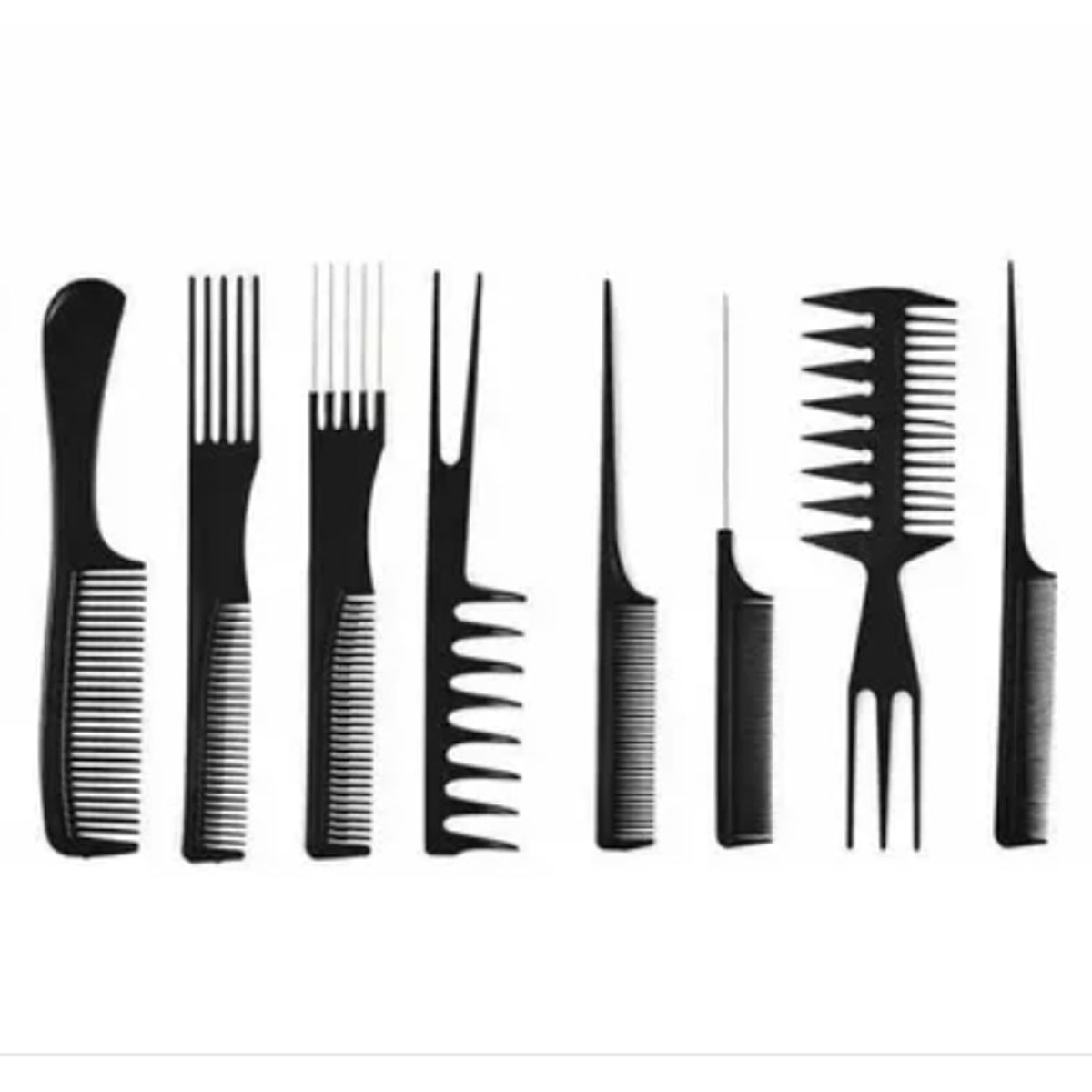 GENERICO - Set De 10 Peinetas Profesionales, Peluquería O Barbería