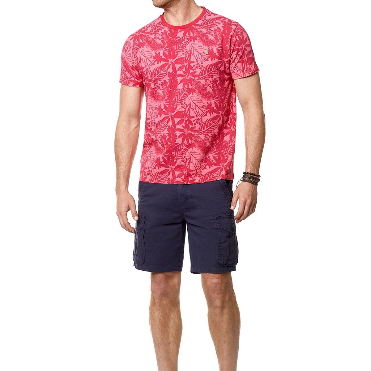 FEROUCH - Polera North Carolina Bordeaux Rojo Ferouch