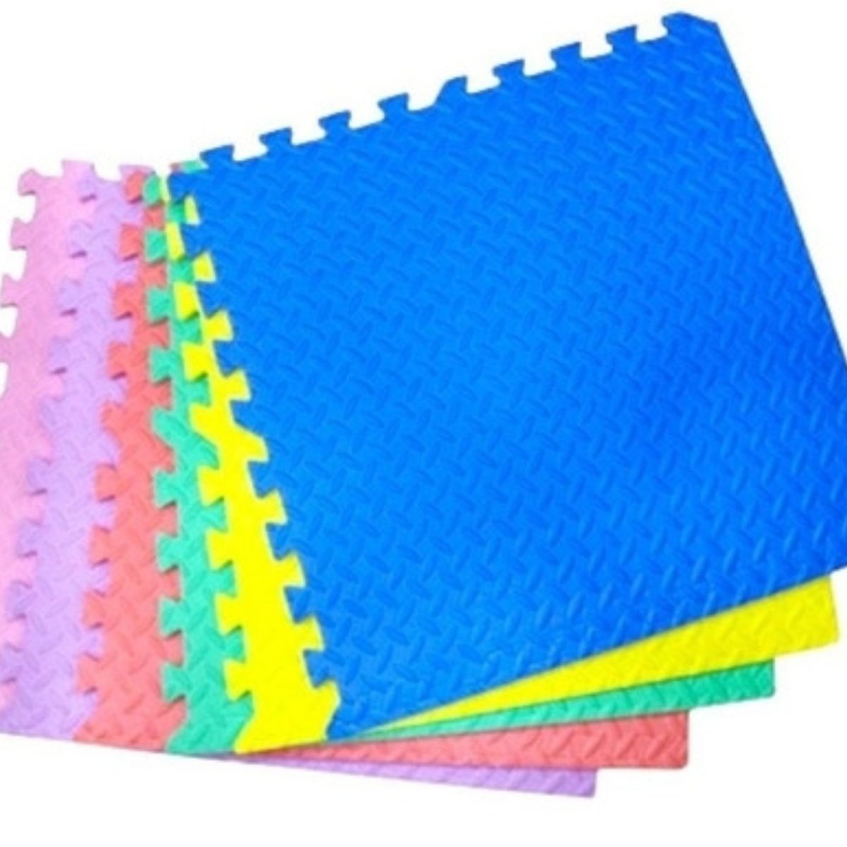 UNIVERSAL - Alfombra Piso Goma Eva Antigolpes 6 Piezas 60x60cm