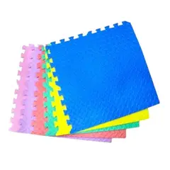 UNIVERSAL - Alfombra Piso Goma Eva Antigolpes 6 Piezas 60x60cm