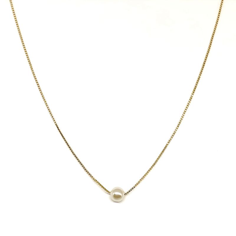 ANDREA COGGIOLA JOYAS - Collar Isabella Enchapado Oro 18K
