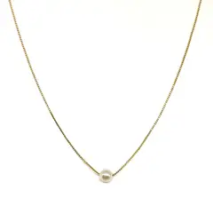 ANDREA COGGIOLA JOYAS - Collar Isabella Enchapado Oro 18K
