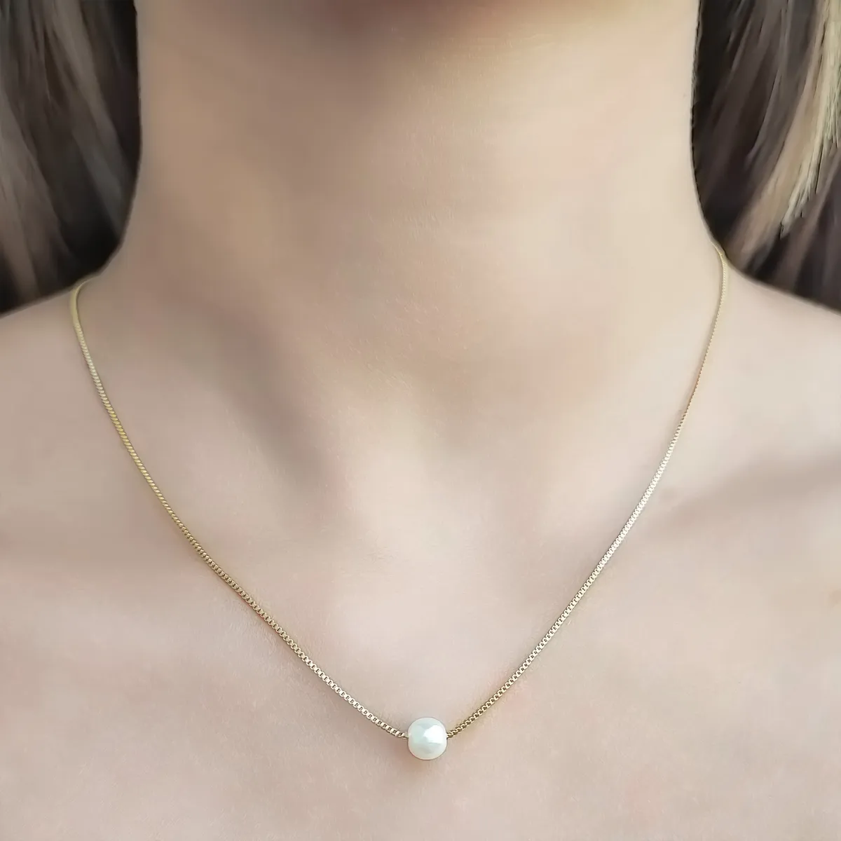 COGGIOLA - Collar Isabella Enchapado Oro 18K