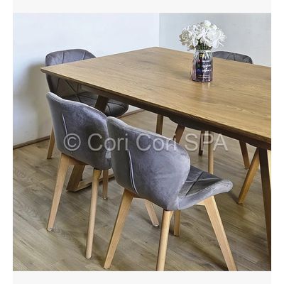 Imagen 2 del producto Silla Mariposa Velvet Gris