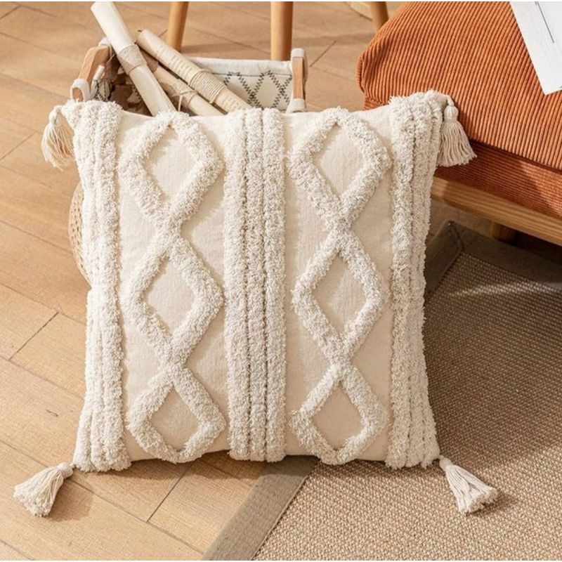 GENERICO - Fundas de cojín decorativa nórdica Pack  x 2