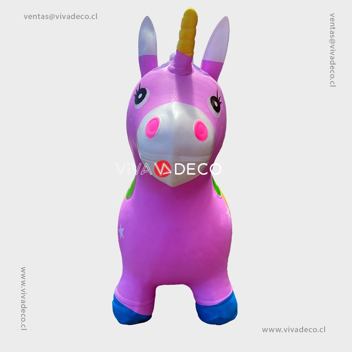 UNIVERSAL - Pony Unicornio Saltarín - Incluye Luz y Sonido