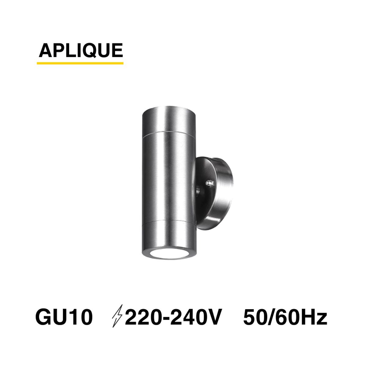 DEMASLED - Luminaria Redonda Bidireccional