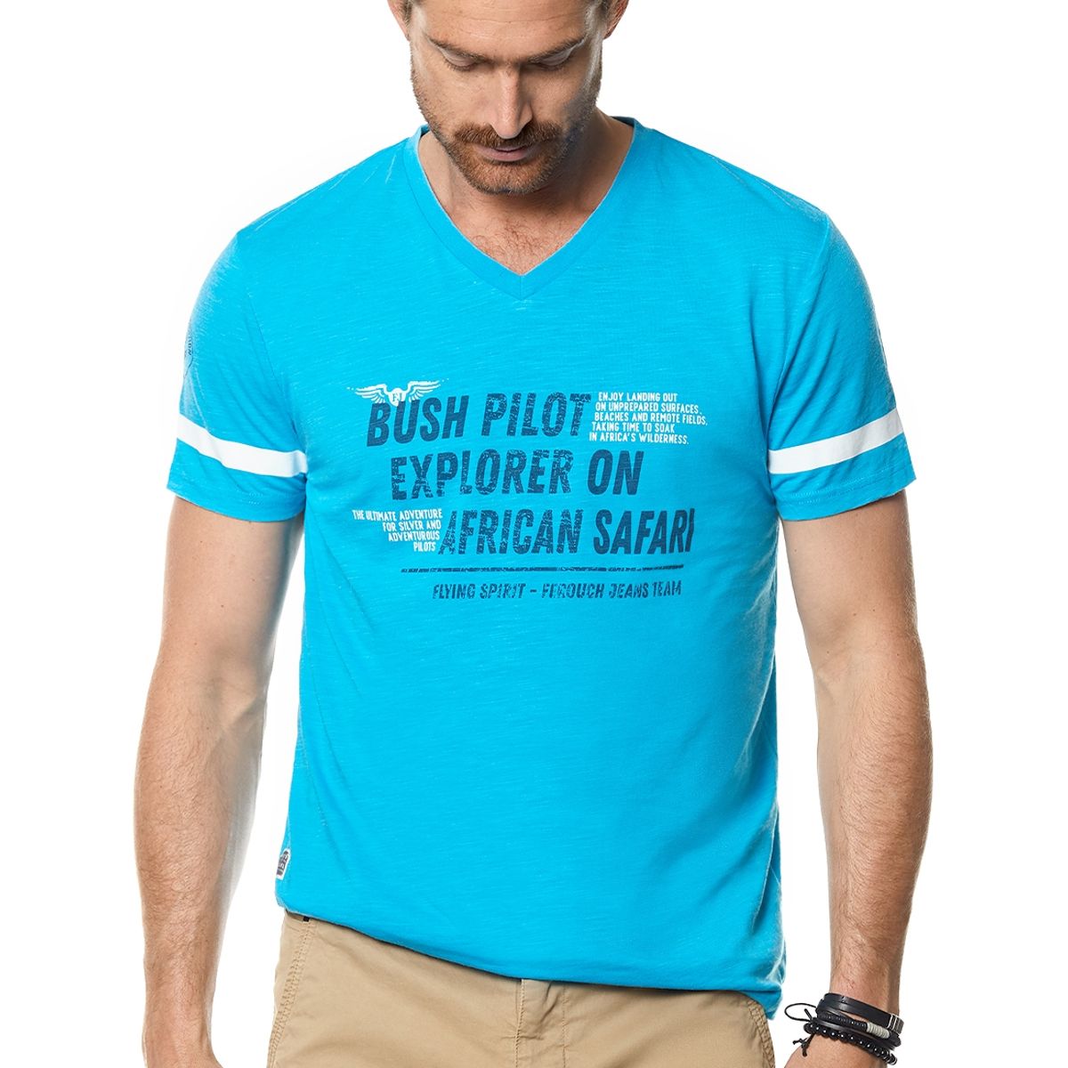FEROUCH - Polera Malibú Azul Ferouch