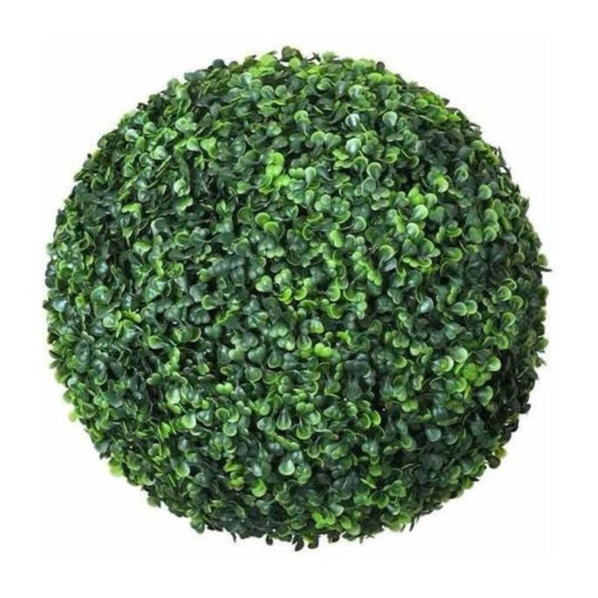 GENERICO - Pack 2 Semi Esfera Artificial Arbusto 23cm