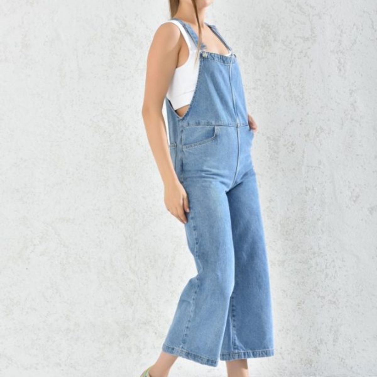 MROTTO - Jardinera Denim Mujer