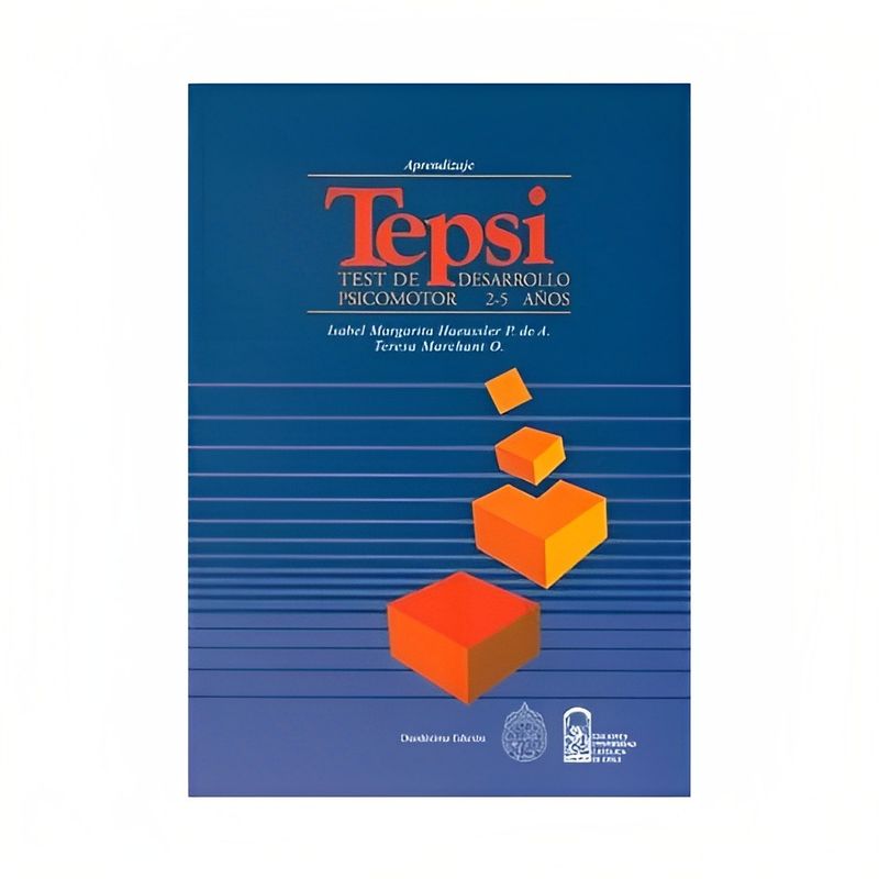 TOP10BOOKS - Libro TEPSI - TEXTO TEST DE DESARROLLO PSICOMOTOR