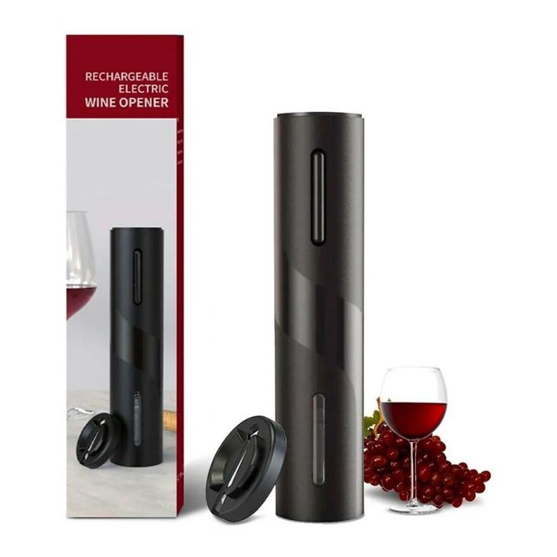 GENERICO - Sacacorcho Destapador Abridor Eléctrico Vino