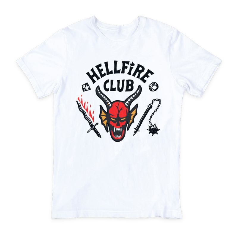 GENERICO - Polera Helfire Club Stranger Things Niño Adulto Unisex