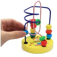 GENERICO - Juguete montessori madera Motricidad Fina Bebe Laberinto