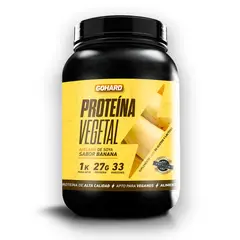 GOHARD - Proteina Vegetal 1 Kg Sabor Banana