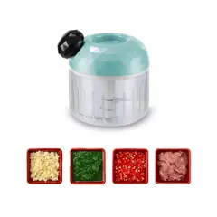 GENERICO - Mini Picador Verduras Cortador Cebolla Manual Ajo Vegetal / 228122