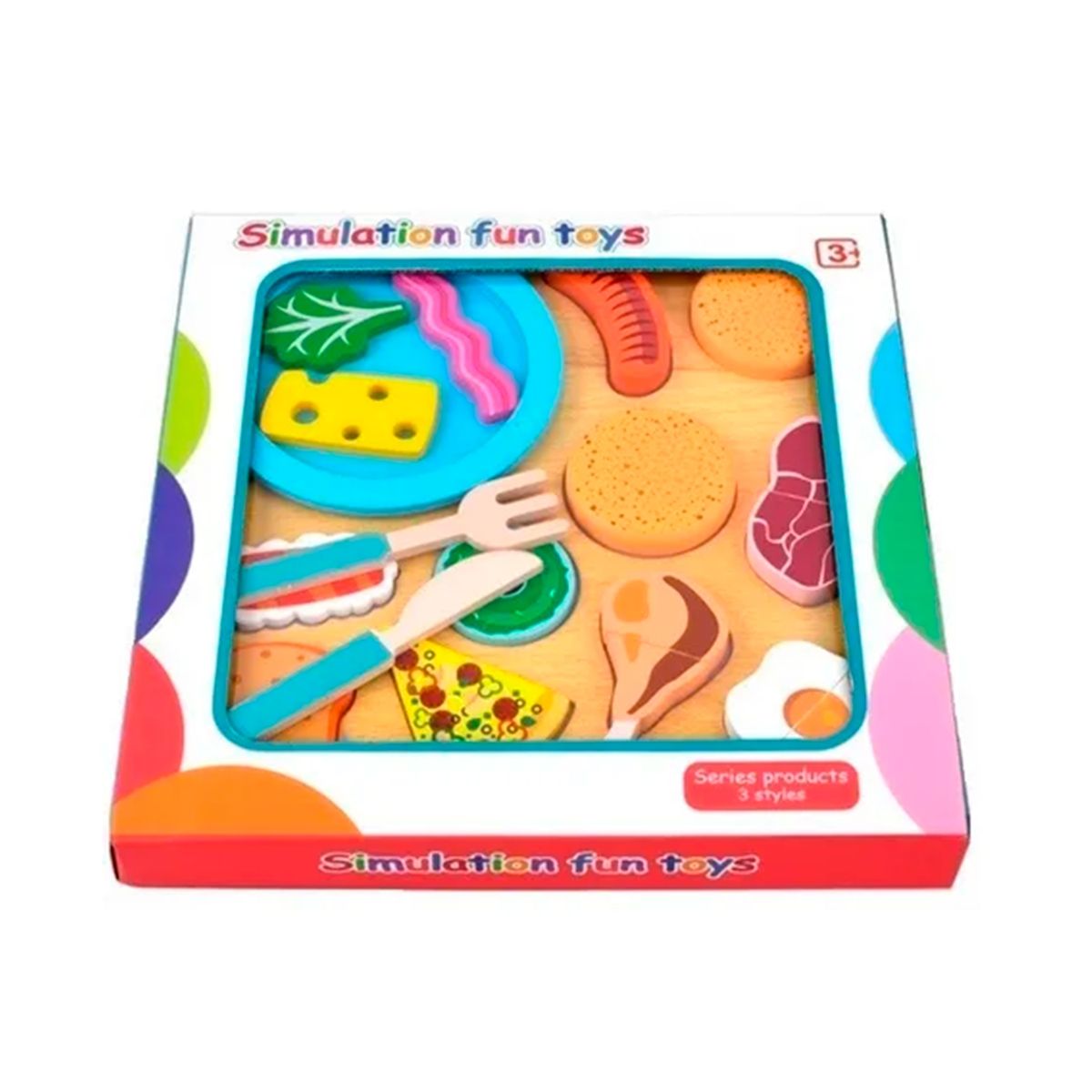 GENERICO - Juguete Cocina De Madera Corta Fruta