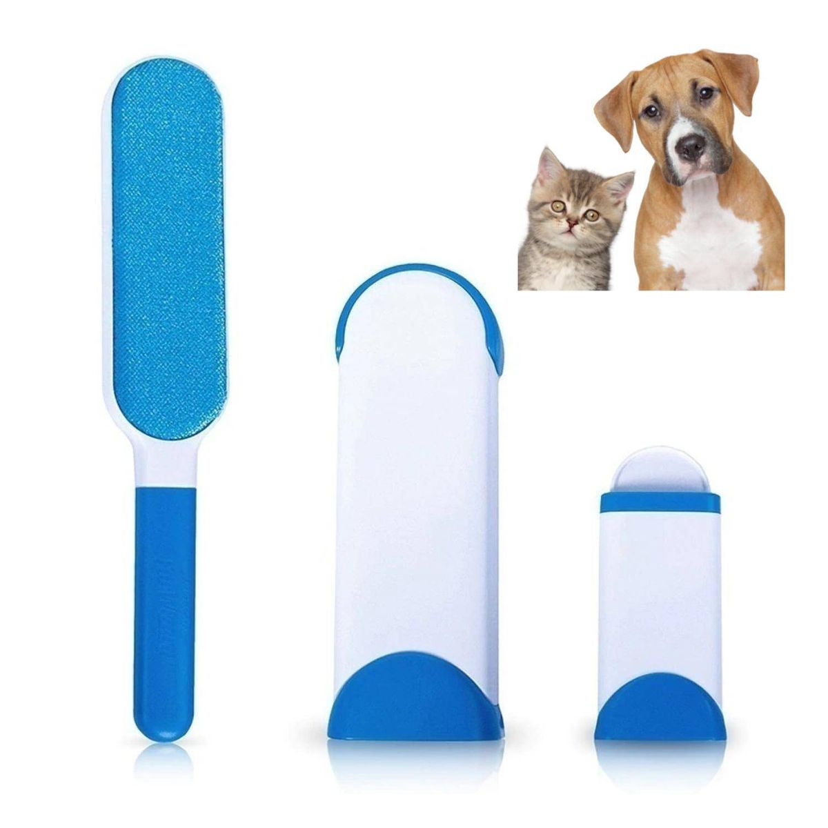 GENERICO - Cepillo Quita Pelusas Pelos Mascotas