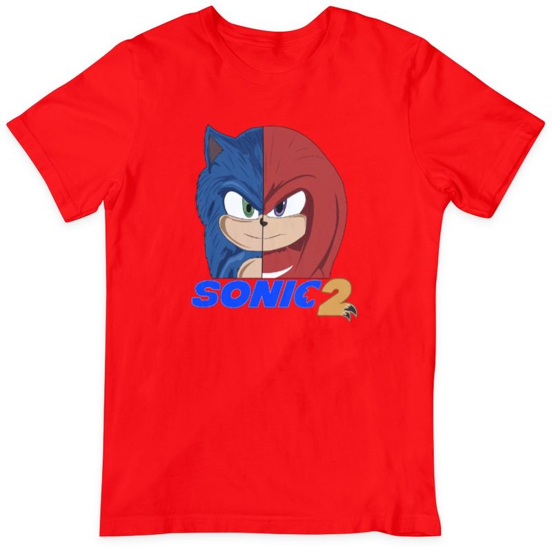 GENERICO - Polera Sonic Gamer Unisex Niños y Adultos 2