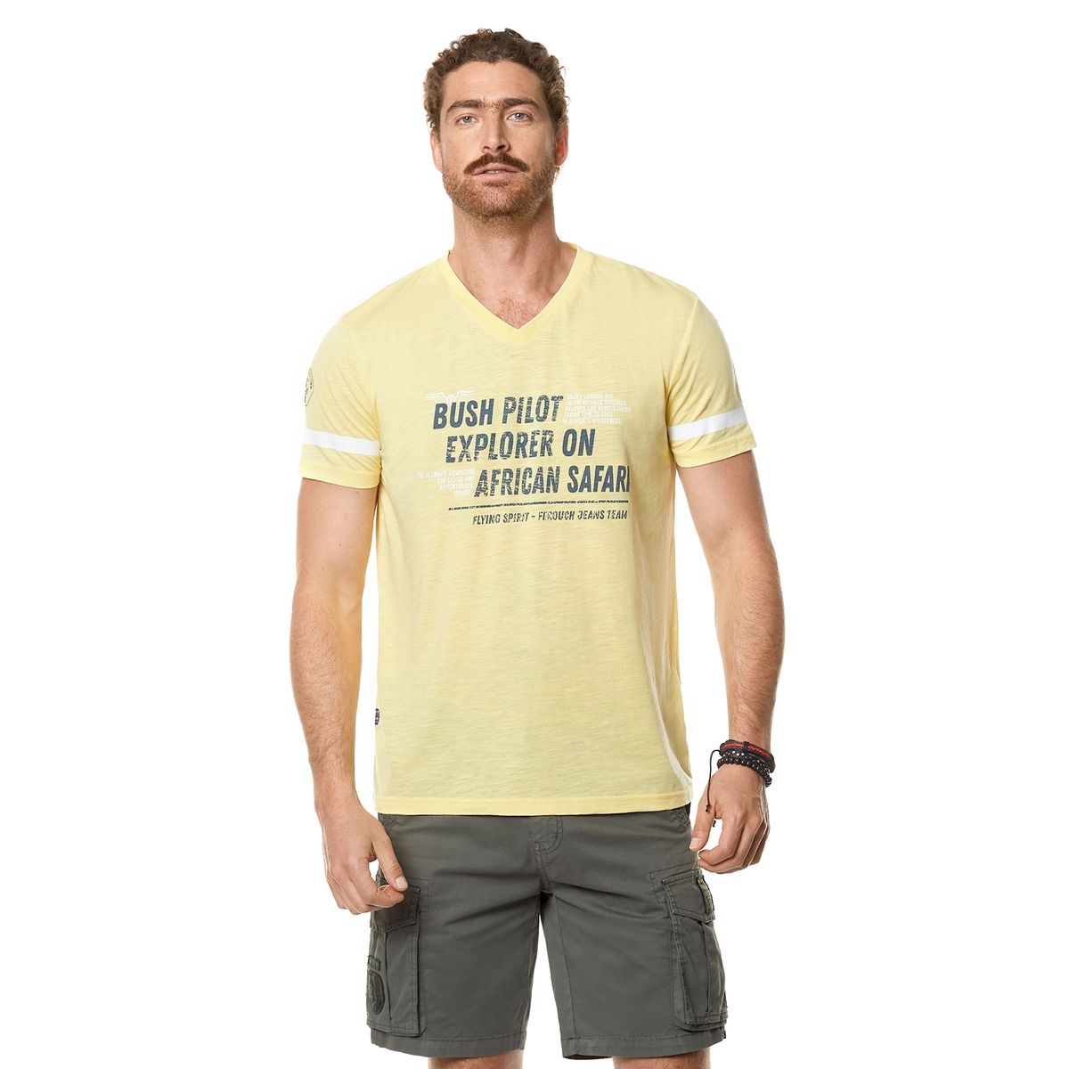 FEROUCH - Polera Malibú Amarillo Ferouch