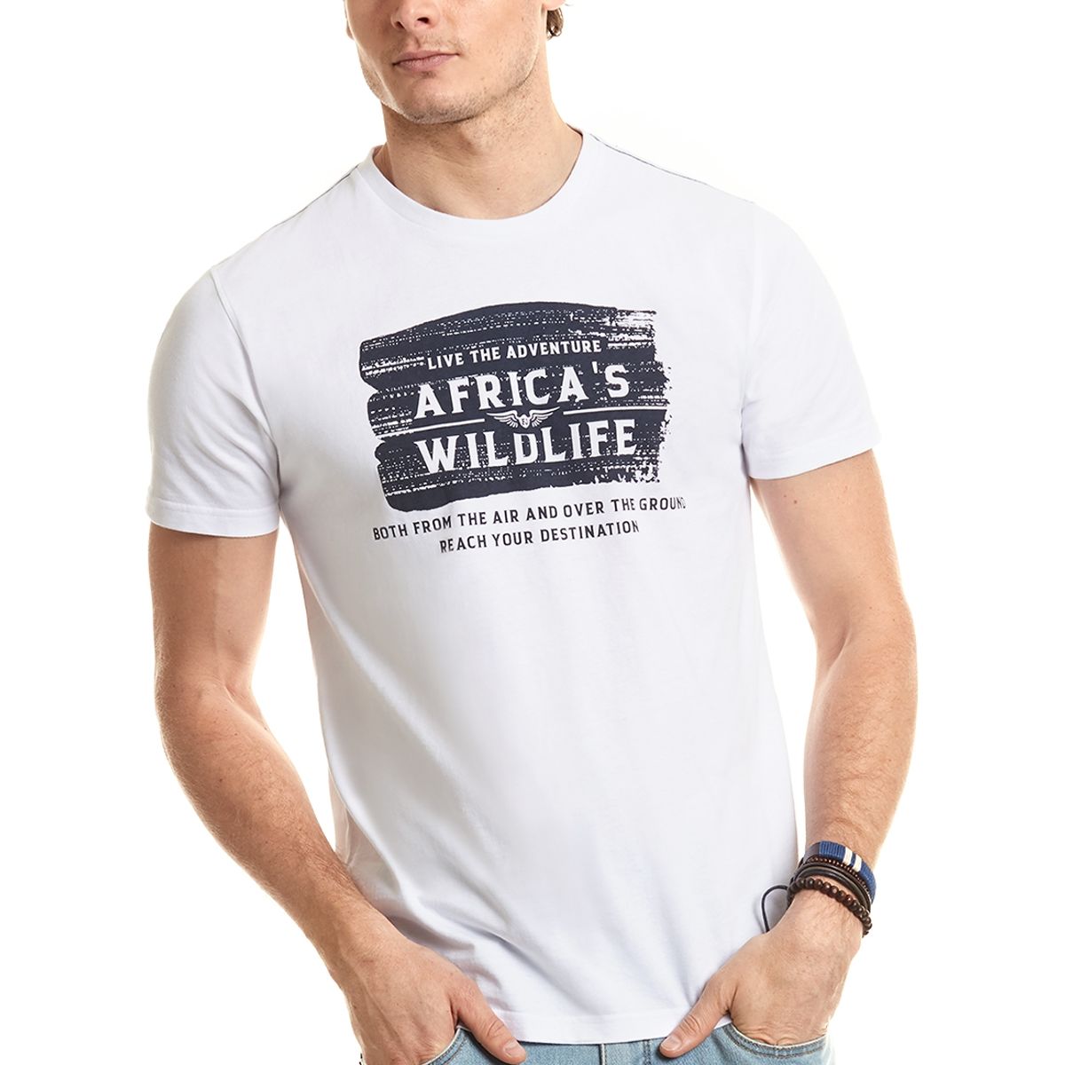 FEROUCH - Polera South Dakota Blanco Ferouch