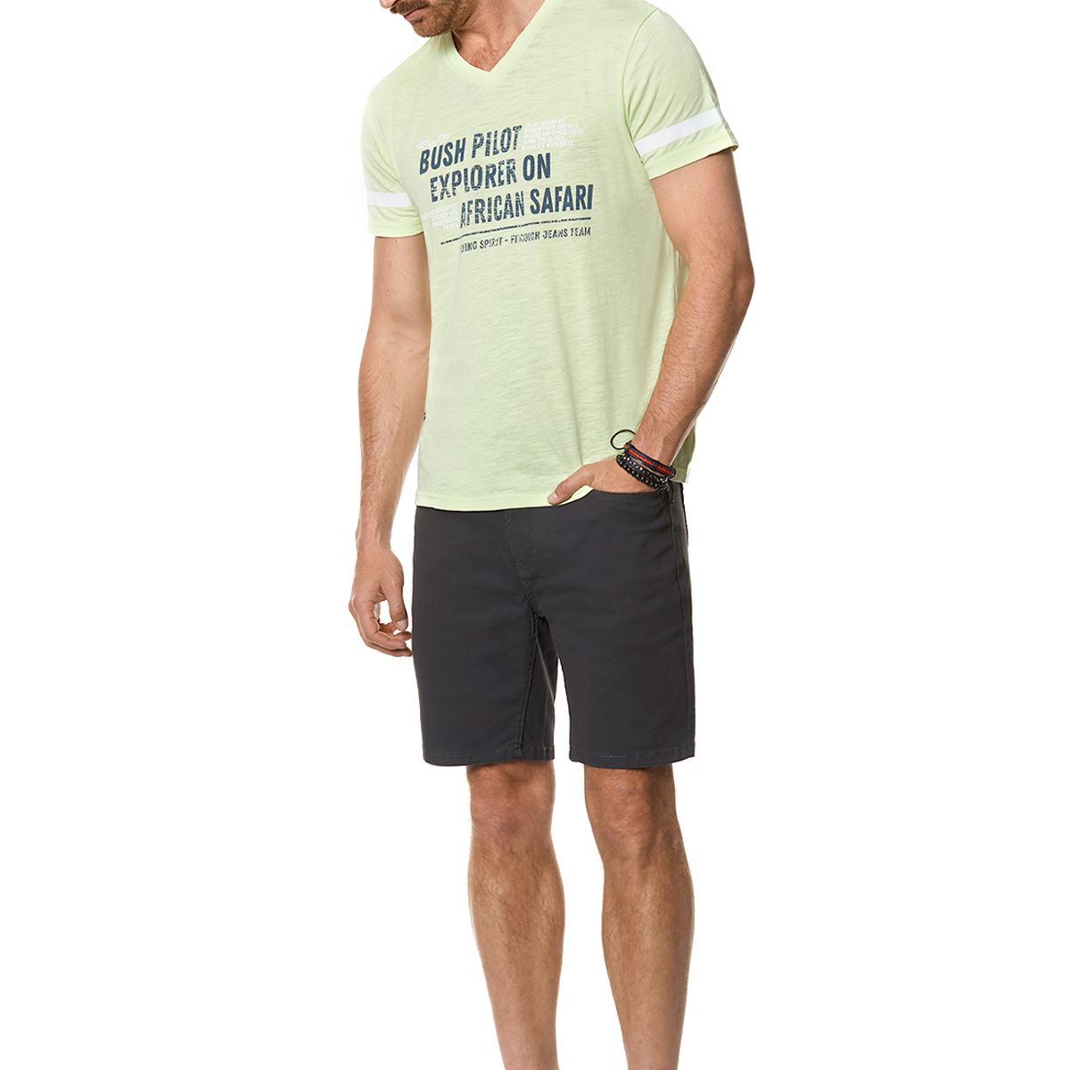 FEROUCH - Polera Malibú Aloe Verde Ferouch