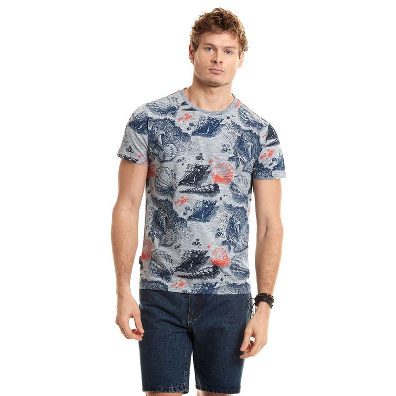 FEROUCH - Polera South Carolina Celeste Ferouch