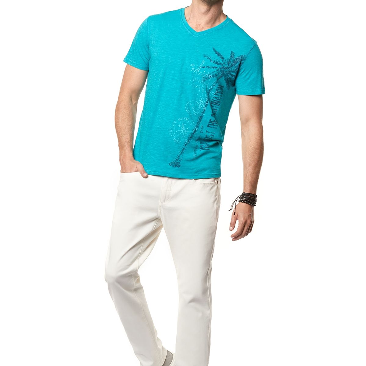 FEROUCH - Polera Naples Verde Ferouch