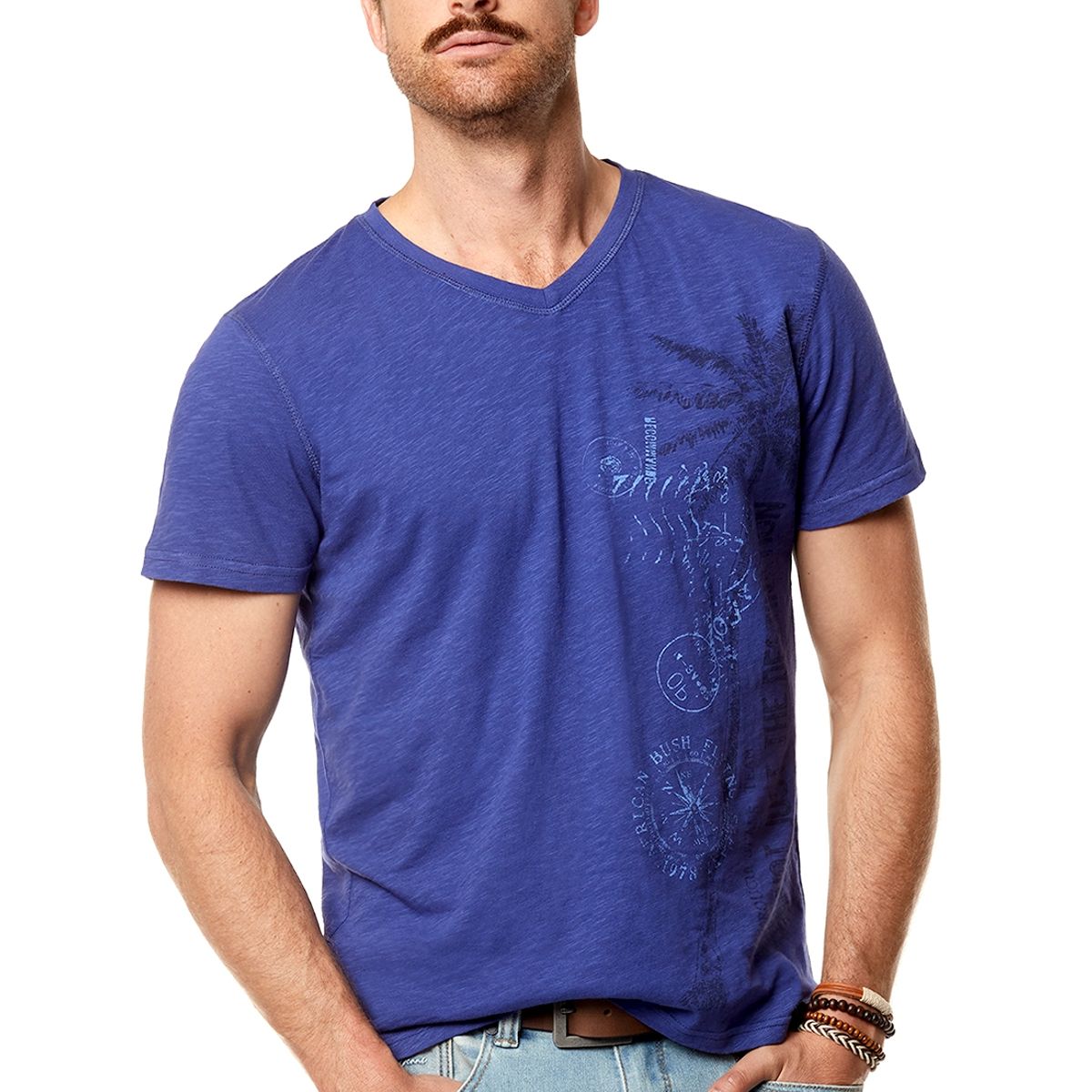 FEROUCH - Polera Naples Azul Ferouch