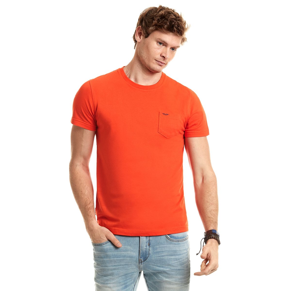 FEROUCH - Polera Básica Rojo Ferouch