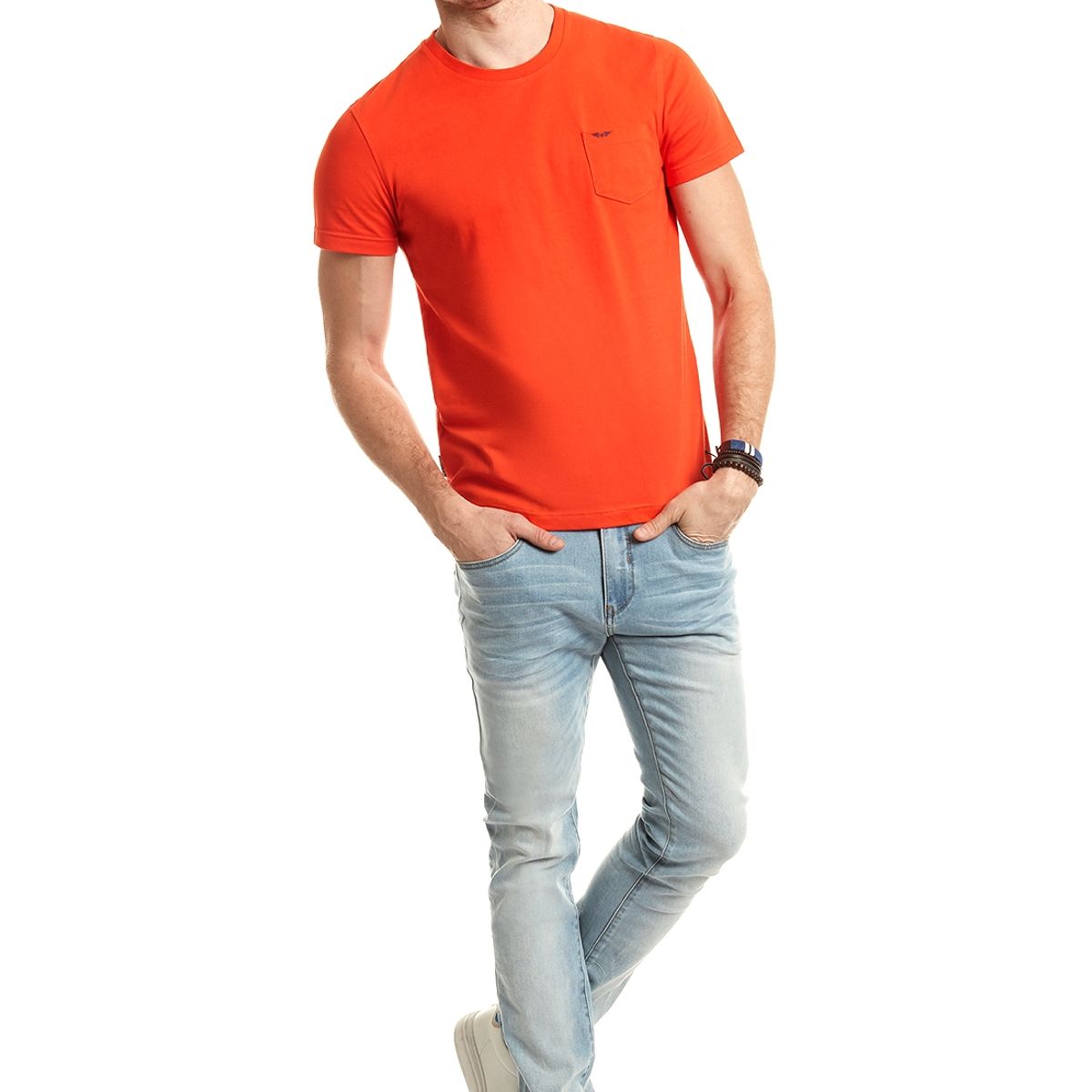 FEROUCH - Polera Básica Rojo Ferouch