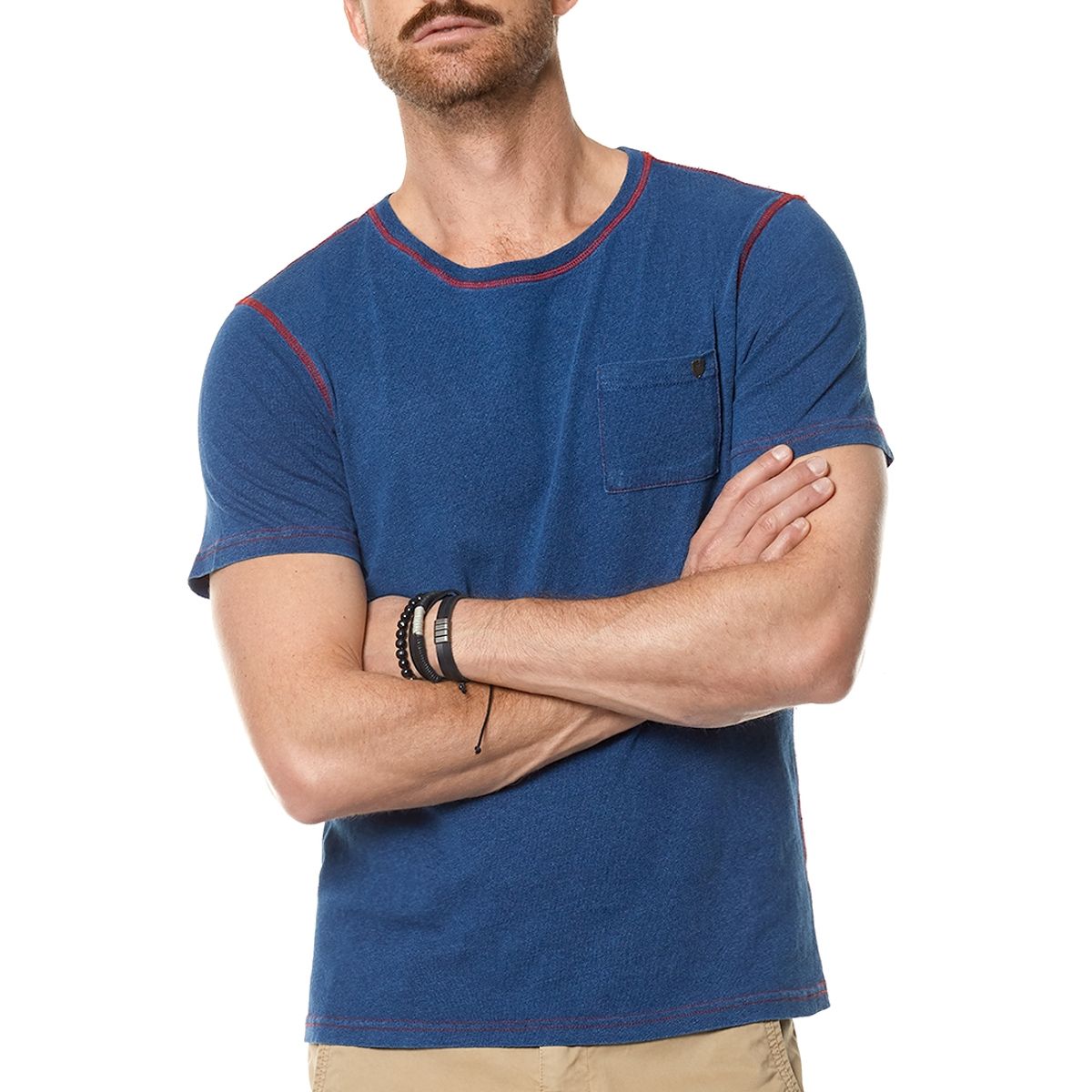 FEROUCH - Polera Melbourne Indigo Azul Ferouch