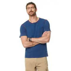 FEROUCH - Polera Melbourne Indigo Azul