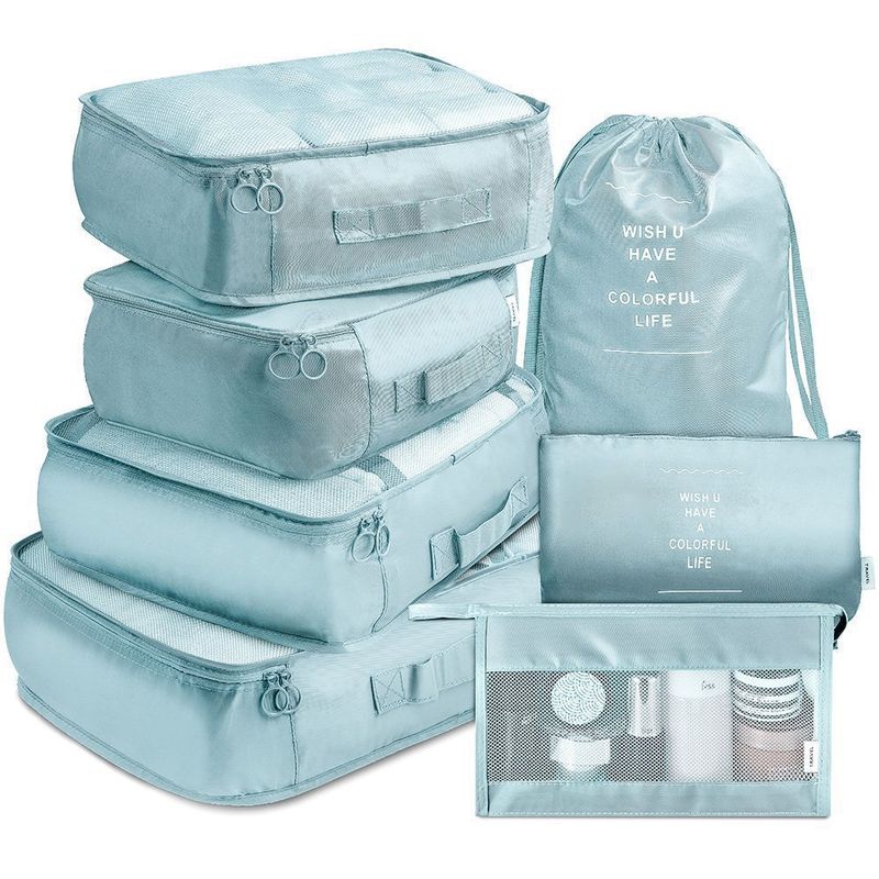 TNAKIEX - Set 7 Organizadores De Equipaje De Viaje Bolsa Ropa Interior
