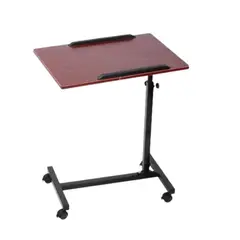 MOBII - Mesa Plegable Enfermo Cama Altura Ajustable Computador