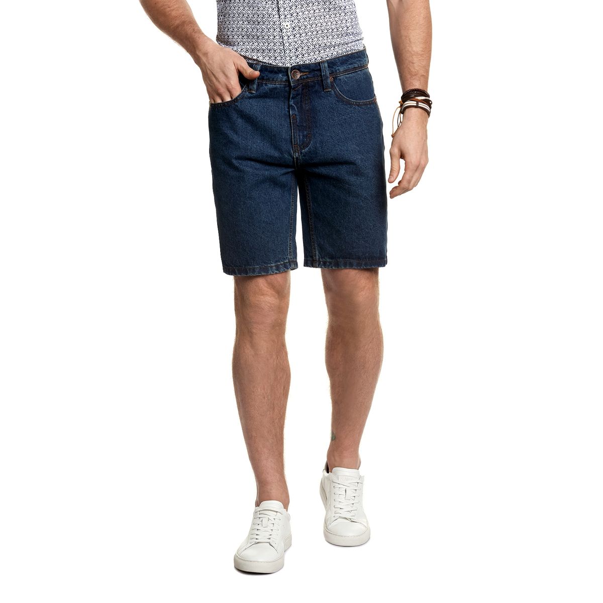 FEROUCH - Bermuda Clasico Azul Ferouch