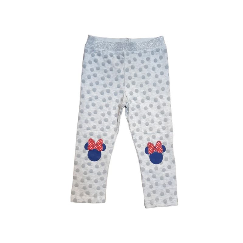 DISNEY - Calza Minnie Mouse baby gris
