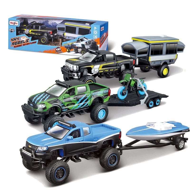 MAISTO - Camioneta 4x4 De Juguete Maisto Rebels Rugged Adventures 1ud